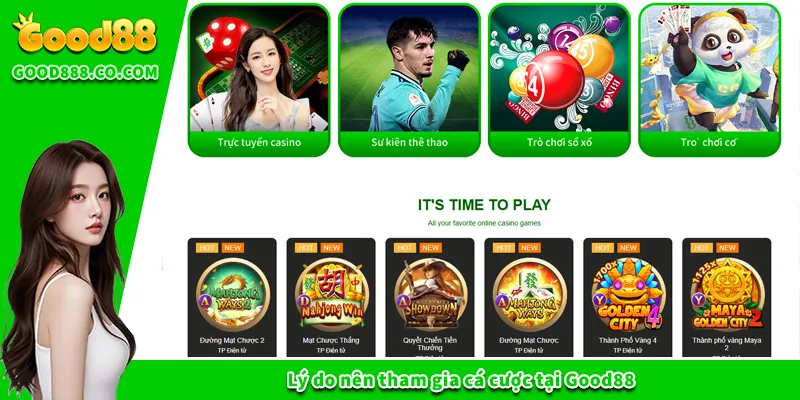 Good88 | Nhà Cái Good88 - Trang Cá Cược Trực Tuyến Uy Tín #1 Lý do nên tham gia cá cược tại Good88